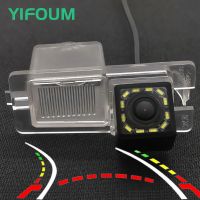 YIFOUM HD Dynamic Trajectory Tracks Car Rear View Backup Camera For Ssangyong Stavic Rodius Rexton Kyron Korando Actyon Sports