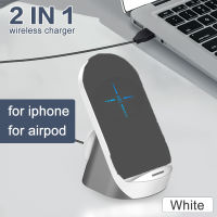 KMPTE 3 in 1 Qi Wireless Charger For iPhone 12 11 Pro X XS XR 8 Samsung S10 Apple Watch 4 3 2 Airpods 15W Fast Wireless Charger