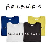 Frlends เสื้อยืดUnisex (ผ้าcotton 100% สกรีนชัด สีสด ติดทน)