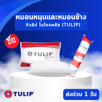 Tulip หมอนหนุนและหมอนข้าง ทิวลิป ใยสังเคราะห์ผ้าไมโครไฟเบอร์ Microfiber กันไรฝุ่น แบคทีเรีย และกลิ่นอับชื้น ราคาส่ง