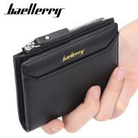 New Brand Men 39;s Wallet Leather Solid Slim Wallets Men Pu Leather Short Credit Card Holders Coin Purses Business Purse Male