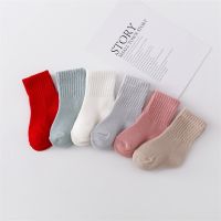 ™♝  6Pairs/set 0-12Month Newborn Baby Boy Girl Sock Cotton Solid Soft Infant Socks for Girls Boys Spring Autumn Korea Style One Size