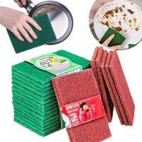 hot【DT】♝◙∏  Scouring Cleaning Abrasive Scrubbing Sponge Heavy Duty Reusable Dish brush Multipurpose Scour