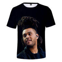 The Weeknd 3D Print T-Shirt Summer The Weeknd T-shirts Soft Comfortable Men Women Short Sleeved T Shirt Tops