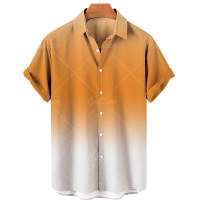 ♦เสื้อฮาวายสำหรับผู้ชาย,เสื้อเสื้อเชิ้ตลำลองสั้นดีไซน์สีแฟชั่น22-23เสื้อผ้าฤดูร้อน5Xlขนาดเอเซียออกแบบได้ตามต้องการ