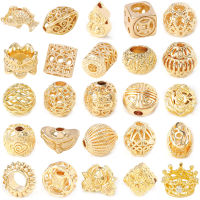 18K Gold สีทองเหลือง Spacer สร้อยข้อมือลูกปัดลูกปัดเครื่องประดับทำอุปกรณ์ DIY สร้อยคอต่างหูสร้อยข้อมือผลการค้นหาอุปกรณ์เสริม-DCVS STORE