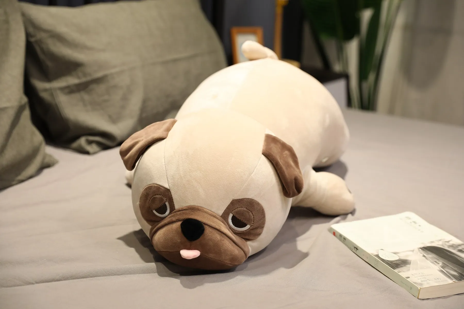 Plush Pug Toy Stuffed Plush Animal Shar Pei Soft Doll Dog Plush Toy Pillow  Kids Toys Birthday Gift For Girlfriend | Lazada PH