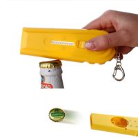 ♈ High Quality Kitchen Cooking Tool Portable Flying Cap Zappa Beer Drink Bottle Opener Opening Cap Launcher Top Shooter Gun