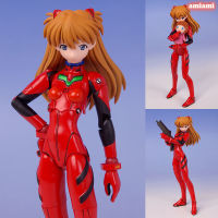 Model โมเดล งานแท้ 100% Kaiyodo จาก Neon Genesis Evangelion อีวานเกเลียน มหาสงครามวันพิพากษา Soryu Asuka Langley โซริว อาสึกะ แลงเลย์ Ver Original from Japan Figma ฟิกม่า Anime ขยับแขน-ขาได้ ของขวัญ Gift อนิเมะ การ์ตูน มังงะ manga Figure ฟิกเกอร์