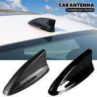 【YY】al Carbon Fiber Antenna Shark Fin Cover Sticker Trim Roof Aerial Antenna Signal For Honda Civic 11th 2022 Auto Accessories