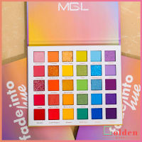 Golden อายแชโดว์พาเลท 30 สี  เครื่องสําอางสําหรับแต่งหน้า น้ําหนักเบา สีรุ้ง สําหรับผู้หญิง Eye shadow