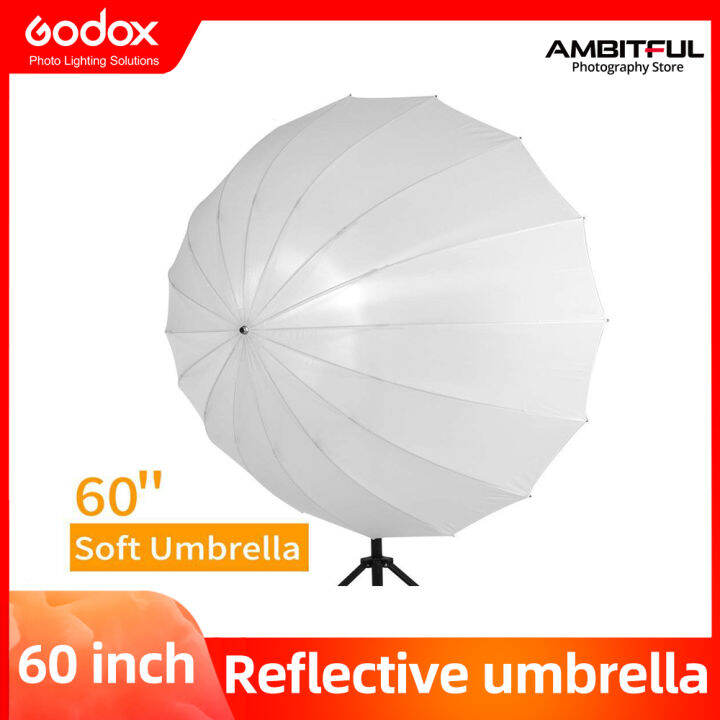 Godox 60 inch 150cm White Translucent Soft Umbrella Studio Lighting