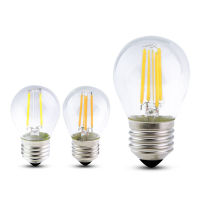 10pcs E27 Lamp E14 LED Filament Dimmable 4W 8W 12W 16W G45 Retro Glass Edison 220V Bulb Replace Incandescent Light Chandeliers