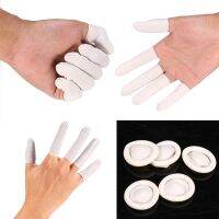 【 Meetbeauty】 Anti Static Finger Cot 100 ชิ้น/ถุงทิ้งป้องกันไฟฟ้าสถิตย์ป้องกันนิ้วเตียงสำหรับเด็กอุปกรณ์เสริมเล็บ