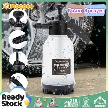 2L Hand Pump Foam Sprayer Household Hand Pneumatic Foam Cannon Snow Foam  Car Wash Spray Bottle for Auto Home Washing Tools