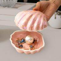 【hot】✵✌  Seashell Jewelry Storage Trinket Collectible Fashion for Desktop Dresser Room Ornaments