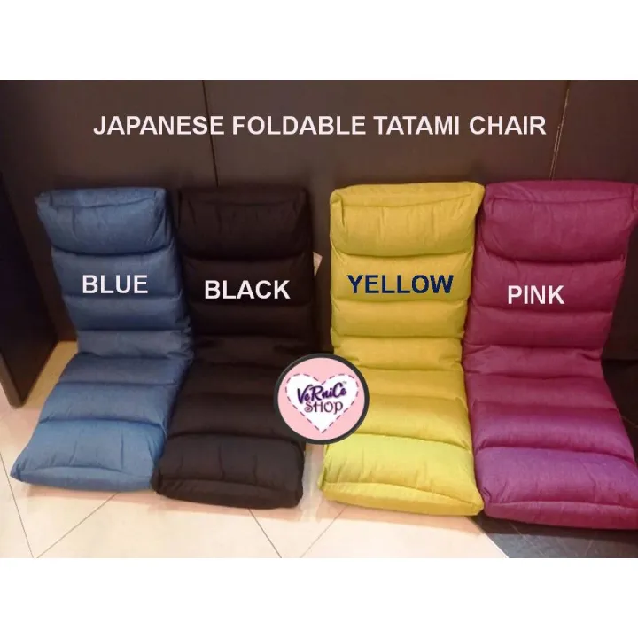 Lazy Sofa Tatami Chair Foldable Assorted Color ☫♟ | Lazada PH