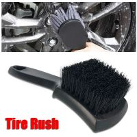 Car Tire Rim Brush Wheel Hub Cleaning Brushes Black White Tire Auto Washing Tool Auto Wheels Detailing Cleaning Accessories