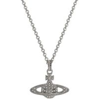 Westwood Vivian high-definition version of the classic Saturn planet necklace for couples