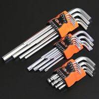 【cw】 9Pcs Hexagon Torx Set Wrench Adjustable Spanner L-Shape Screw Nuts Wrenches Repair Tools ！