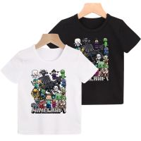 ■ เสื้อยืดผ้าฝ้ายพิมพ์ลายการ์ตูน Like A Boss Game สําหรับเด็ก