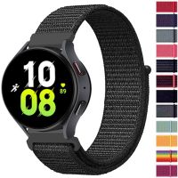 20mm 22mm Nylon Strap For Samsung Galaxy Watch 5 4 3 40mm 44mm 5 Pro Huawei Watch GT3-2 Pro Sport Loop Belt Amazfit GTS/GTR Band