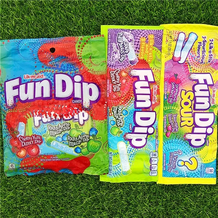 Nestle Elf Fruity Dipping Powder Candy Fun Magic Dipping Candy FUN DIP