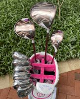 Women Golf clubs Complete Sets 10 pcs Maruman GOLD Golf Driver wood irons Putter Graphite Golf shaft No Bag Free shipping