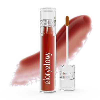 GLORYGLOWY GLASS SHINE LIP OIL ver.2 - CHESTNUT - ลิปออยเนื้อบางเบา