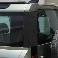 สำหรับ Land Rover Defender 90 110 130 2020-2023 PVC สีดำรถ Tailgate Center คอลัมน์สติกเกอร์ Trim รถอุปกรณ์เสริม