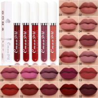 12สีลิปแมทกำมะหยี่กลอสคงทนชุ่มชื้นกันน้ำไม่ติดถ้วยลิปสติกแต่งหน้า