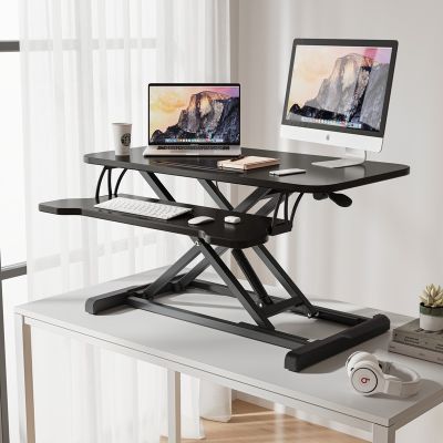 [COD] Standing desk can lift workbench computer desktop heightened notebook home folding bracket