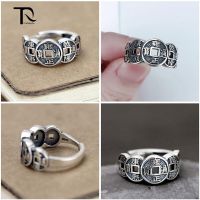 Trafagala Pixiu Ring Charms Bring Luck Wealth Feng Shui Amulet Punk Adjustable Buddha Rings For Teens Jewelry Female Men Gift