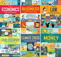 Childrens business school Volume 6 Usborne money economics business for beginners reading financial economy business philosophy legal climate English original childrens English picture book enlightenment