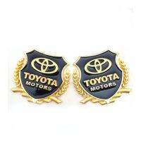 Hot New Window 3D TOYOTA MOTORS Metal Emblem Sticker Logo For Toyota zhi