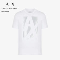 AX Armani Exchange เสื้อยืดผู้ชาย รุ่น 6LZTHAZJ8EZ1100 - สี WHITE