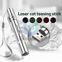 USB Charge Vertical Spirit Level Tool ปากกาเลเซอร์ไฟฉาย Mini Cat Toy Training THE Guided Level Line