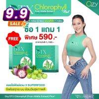 1แถม1 โอซี ดีทีเอ็กซ์ คอลโรฟิล Ozy dtx chlorophy ll โอซี หนิง Chlorophy ll Plus คอลโรลฟิลล์ พลัส detox ล้างสารพิษ