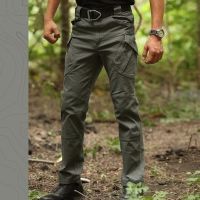 ESDY IX9 Tactical กางเกง เดินป่า Outdoor IX9 กางเกงเดินป่า เอวยืด กางเกงแนวยุธวิธี กางเกงทหาร กางเกงขายาว ผ้ายืดใส่สบาย ทรงขาสวย ประเป๋าเยอะ ดีไซน์สวยงาม