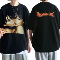 90s 1990 Bjork Heavy Concert Vintage T Shirt Hip Hop T Shirts Music Album Double Sided Print Oversized T-shirt Streetwear Unisex