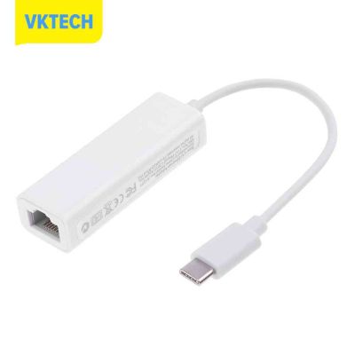 [Vktech] อะแดปเตอร์ USB 3.1 Type-C Gigabit Ethernet เป็นอะแดปเตอร์การ์ดเครือข่าย Lan RJ45