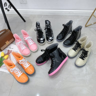 LAL Giày Nữ Bốt Đi Mưa Martin Dáng Ngắn Thời Trang Giày Chống Nước Chống Trượt Phiên Bản Hàn Quốc Giày Bọc Ngoài Giày Đi Mưa Bốt Đường Phố Trong Suốt thumbnail