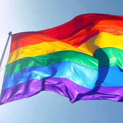 ธงสายรุ้ง ธงผืนใหญ่ ธงหลากสี ธง หลากสี สายรุ้ง Rainbow LGBT Pride Peace Love Freedom Equality Parade Big 3ft x 5ft &amp; Medium 2ft x 3ft Flag