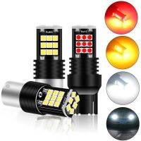 2PCS T20 7443 7440 3030 24SMD หลอดไฟ LED รถเบรคหลอดไฟย้อนกลับสีแดงสีเหลืองสีขาว 12v-gcbfxbfgfznfxnn