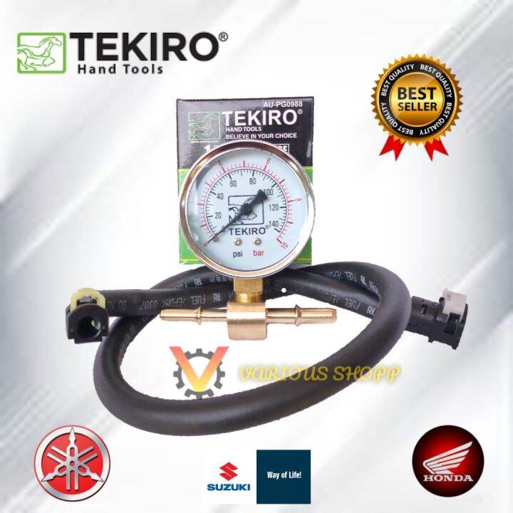 Alat ukur tekanan pompa bahan bakar Motor Fuel Pump Tester pressure