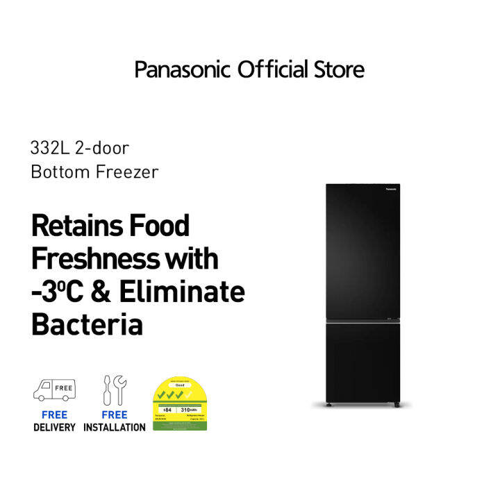 panasonic bottom freezer fridge