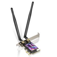 EDUP WiFi6 Wireless Bluetooth 5.2 Network Card AX1800 2.4G/5G Dual-Band Gigabit Network Card PCI-E Wireless Network Card