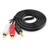 Vention RCA Cable 2RCA to 3.5 Audio Cable RCA 3.5mm Jack RCA AUX Cable for DJ Amplifiers Subwoofer Audio Mixer Home Theater DVD