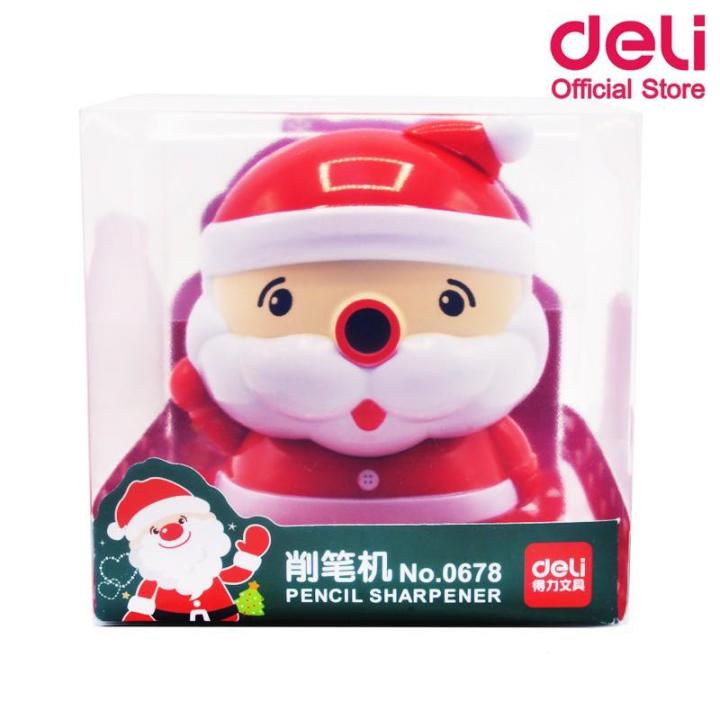 deli-0678-เครื่องเหลาดินสอซานตาครอส