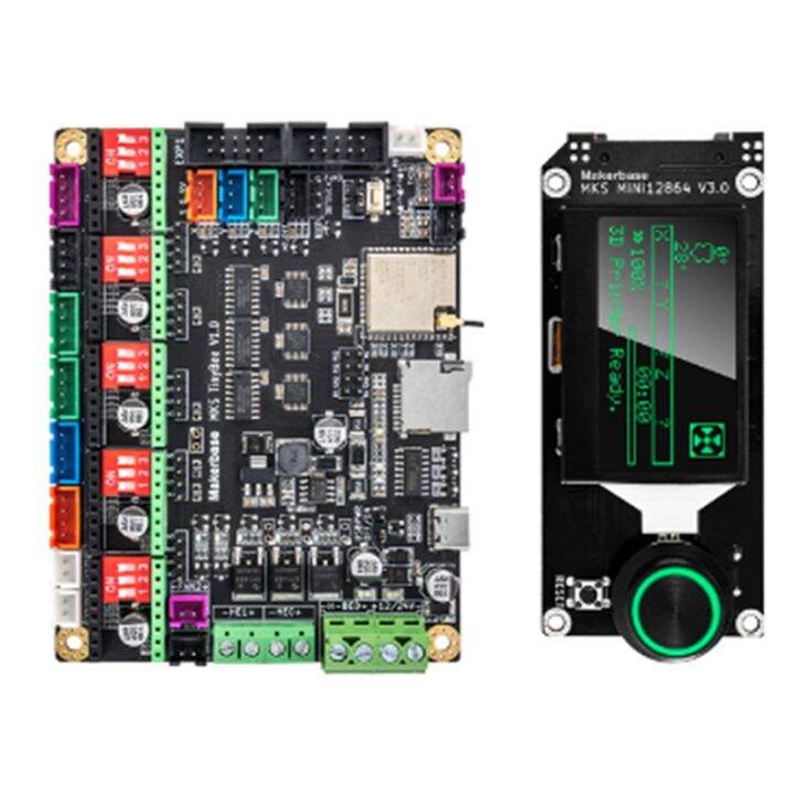 For MKS TinyBee 3D Printer Control Board ESP32 MCU 3D Printer Parts TFT Screen Wifi Function WEB